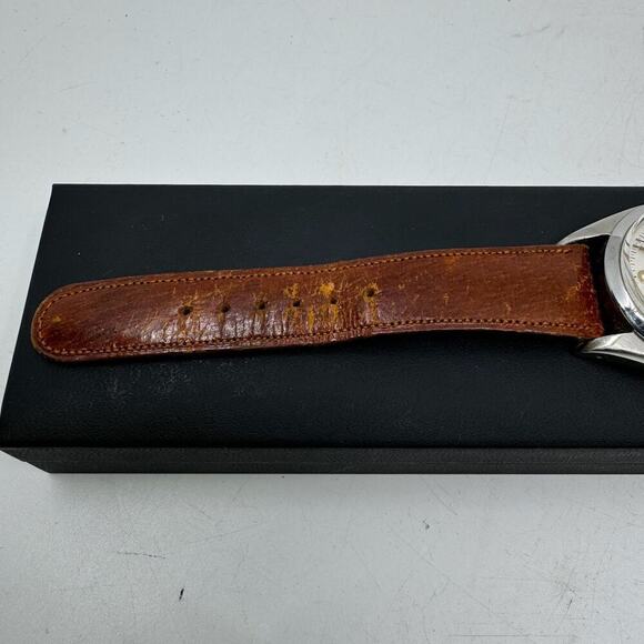 Vintage 1950s ROLEX Oysterdate Precision 6494 Hand-Wind Wrist Watch - Picture 3 of 10
